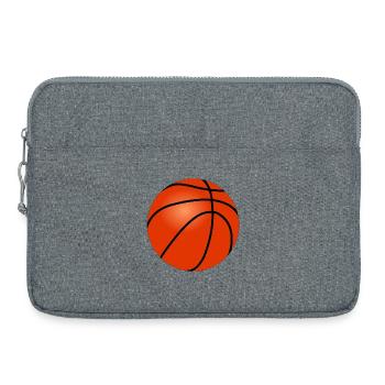 Basketball - Laptoptasche 15" - Grau meliert - Vorne