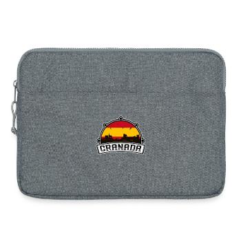 Granada Spain Skyline Travel Souvenir Spanish Flag - Laptop bag 15" - heather grey - Front