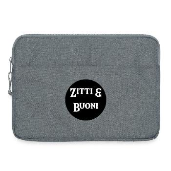 Zitti & Buoni - Laptop bag 15" - heather grey - Front