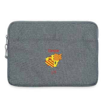 Corrèze - Laptoptasche 15" - Grau meliert - Vorne