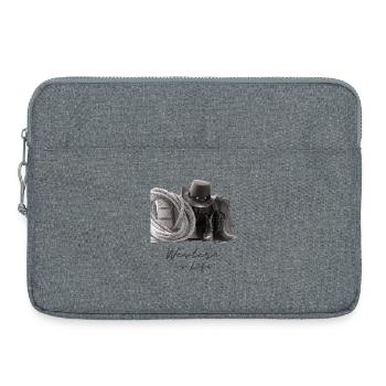 Western Life Cowboy Boots Lasso - Laptop bag 15" - heather grey - Front