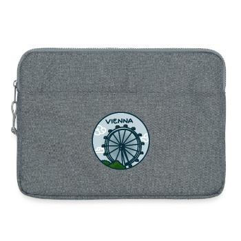 Riesenrad, Prater - Vienna, Austria - Laptop bag 15" - heather grey - Front