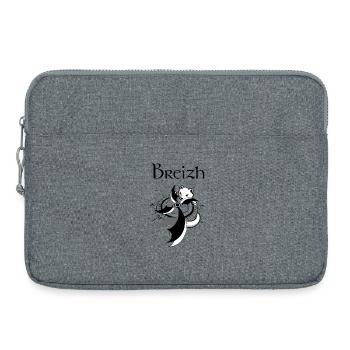 Breizh - Laptop bag 15" - heather grey - Front