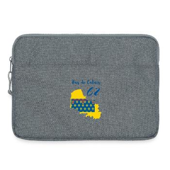 No calais - Laptop bag 15" - heather grey - Front