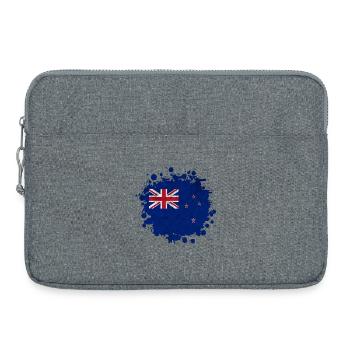Conception de drapeaux d'éclaboussures vintage de - Sacoche pour ordinateur portable 15 pouces - gris chiné - Devant