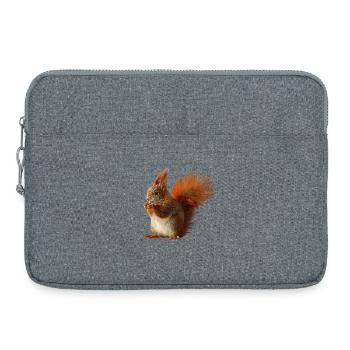 Écureuil - Sacoche pour ordinateur portable 15 pouces - gris chiné - Devant