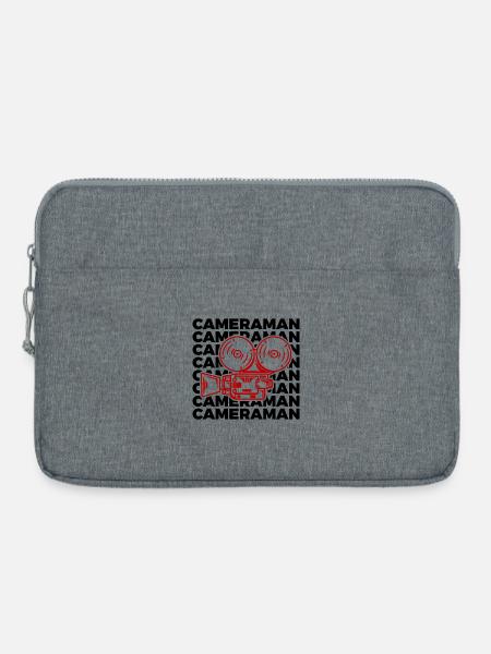 Kameramann - Laptoptasche 15" - Grau meliert