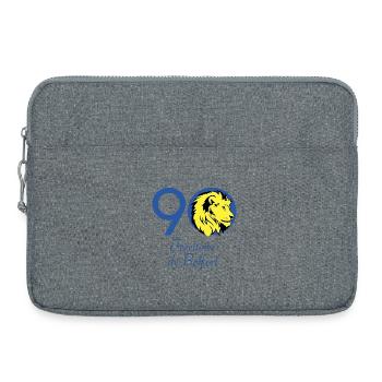Territoire de belfort - Sacoche pour ordinateur portable 15 pouces - gris chiné - Devant