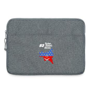 Seine Saint-Denis - Laptoptasche 15" - Grau meliert - Vorne