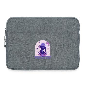 Yoga - Sacoche pour ordinateur portable 15 pouces - gris chiné - Devant