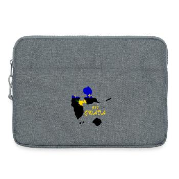 Guadeloupe - Laptop bag 15" - heather grey - Front