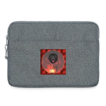 leo - Laptop bag 15" - heather grey - Front