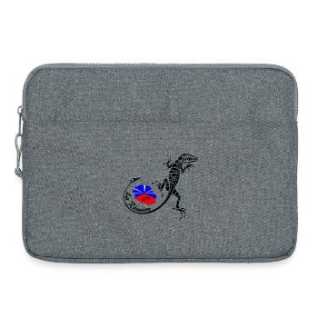 La réunion - Sacoche pour ordinateur portable 15 pouces - gris chiné - Devant