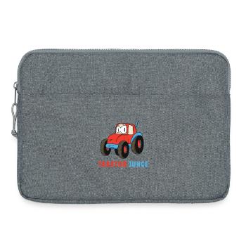 Traktor Junge - Laptoptasche 15" - Grau meliert - Vorne