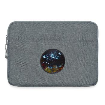 fascinating underwater world at night - Laptop bag 15" - heather grey - Front