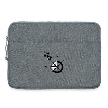 BZH - Laptop bag 15" - heather grey - Front