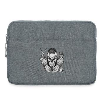Hairdresser, Barber, Haircut, Master Hairdresser - Laptop bag 15" - heather grey - Front