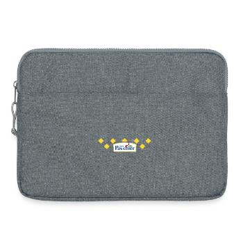 Fais pas chier - Sacoche pour ordinateur portable 15 pouces - gris chiné - Devant