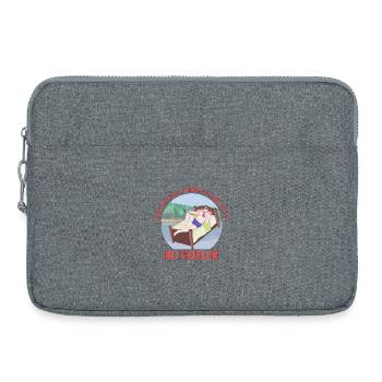 Le médecin a dit que le repos complet au lit n’était pas un problème - Sacoche pour ordinateur portable 15 pouces - gris chiné - Devant