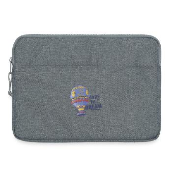 Dare To Dream - Laptoptasche 15" - Grau meliert - Vorne