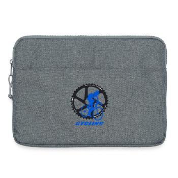 Cycling - Laptop bag 15" - heather grey - Front