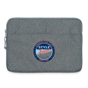 de t-shirt de haute qualité d’inspiration vintage. - Sacoche pour ordinateur portable 15 pouces - gris chiné - Devant