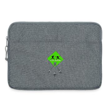 Fechten - Laptoptasche 15" - Grau meliert - Vorne