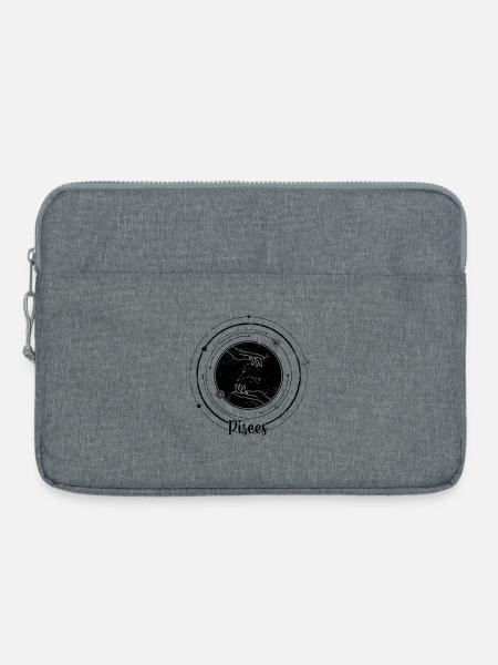 Mitternachtsfunken-Sternenexplosion - Laptoptasche 15" - Grau meliert