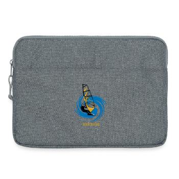Windsurfen - Laptoptasche 15" - Grau meliert - Vorne