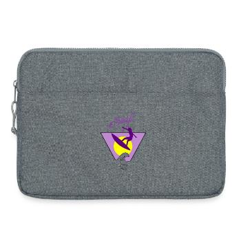 Surf - Sacoche pour ordinateur portable 15 pouces - gris chiné - Devant