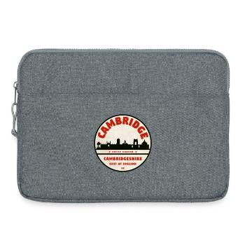 Cambridge Skyline East England Vintage - Laptop bag 15" - heather grey - Front