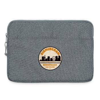 Insigne Brummagem Skyline West Midlands - Sacoche pour ordinateur portable 15 pouces - gris chiné - Devant