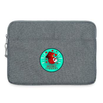 Bonne Chance Examen France - Succès - Sacoche pour ordinateur portable 15 pouces - gris chiné - Devant