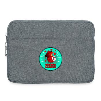 VIEL GLÜCK WÜNSCHE - ABSCHLUSSKLEID - Laptoptasche 15" - Grau meliert - Vorne