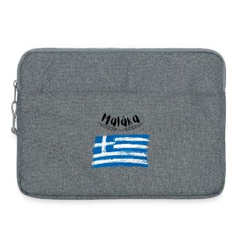 Malaka- Greece T-Shirt Greek - Laptop bag 15" - heather grey - Front