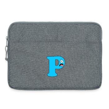 P - Laptop bag 15" - heather grey - Front