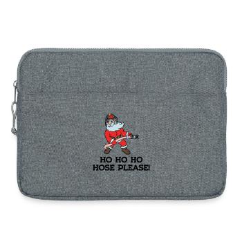 Professional Fire Brigade Statement Volunteer Fire Brigade - Laptop bag 15" - heather grey - Front