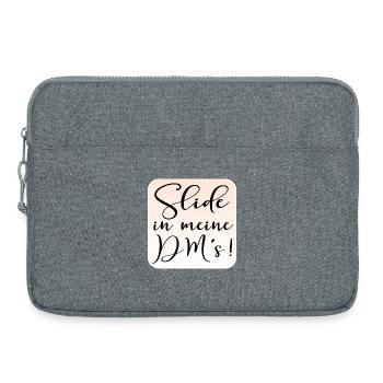 FLIRTEN - Laptoptasche 15" - Grau meliert - Vorne