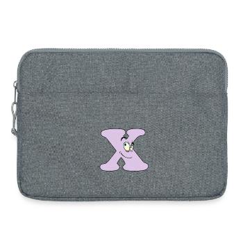 X - Laptoptasche 15" - Grau meliert - Vorne