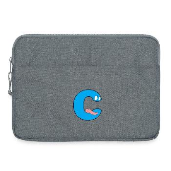 C - Laptoptasche 15" - Grau meliert - Vorne