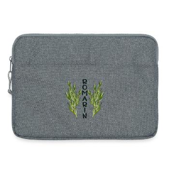 Planter le Romarin - Plantes Aromatiques - JARDIN - Sacoche pour ordinateur portable 15 pouces - gris chiné - Devant