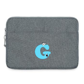 G - Laptoptasche 15" - Grau meliert - Vorne