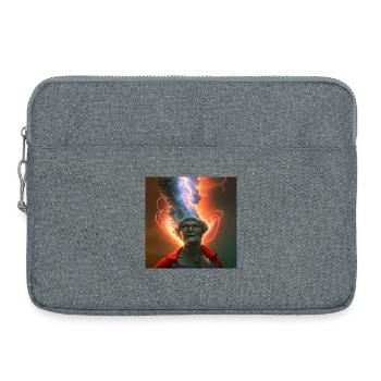 Porträt elektrik 10 - Laptoptasche 15" - Grau meliert - Vorne