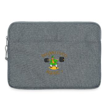 Lepréchaun Puissance Do You Squat - Sacoche pour ordinateur portable 15 pouces - gris chiné - Devant