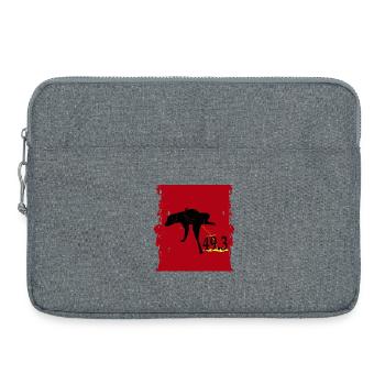 49.3 - Laptoptasche 15" - Grau meliert - Vorne
