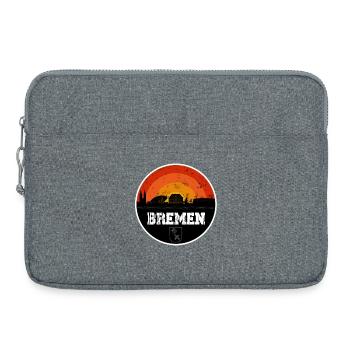 Horizon de Brême - Sacoche pour ordinateur portable 15 pouces - gris chiné - Devant