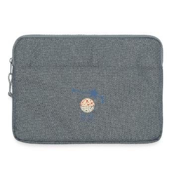 Das Sternbild Widder - Laptoptasche 15" - Grau meliert - Vorne