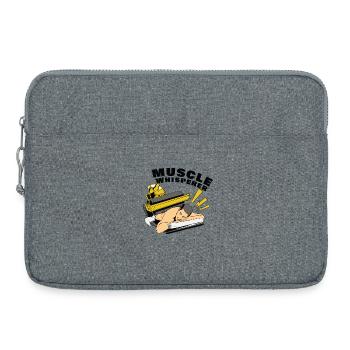 Muscle Whisperer - Sacoche pour ordinateur portable 15 pouces - gris chiné - Devant