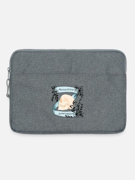 Sensitive & Savage - Laptoptasche 15" - Grau meliert