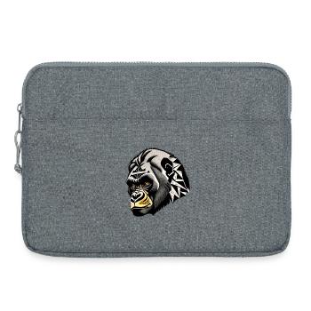 Monkey, Gorilla - Laptop bag 15" - heather grey - Front